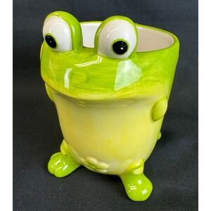 Burton + Button Toby Toad Green & Yellow Ceramic Coffee/Tea Mug
